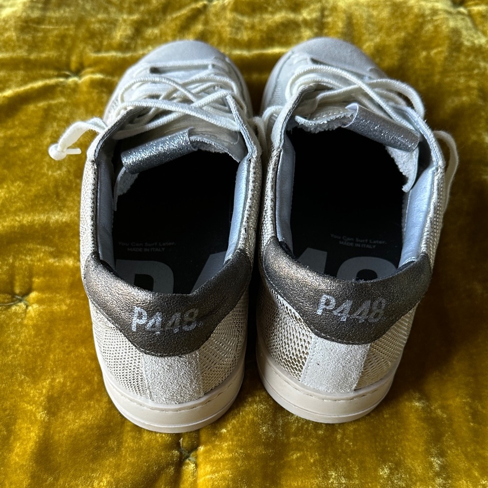 Light Gray Sneakers - Picture 3 of 5